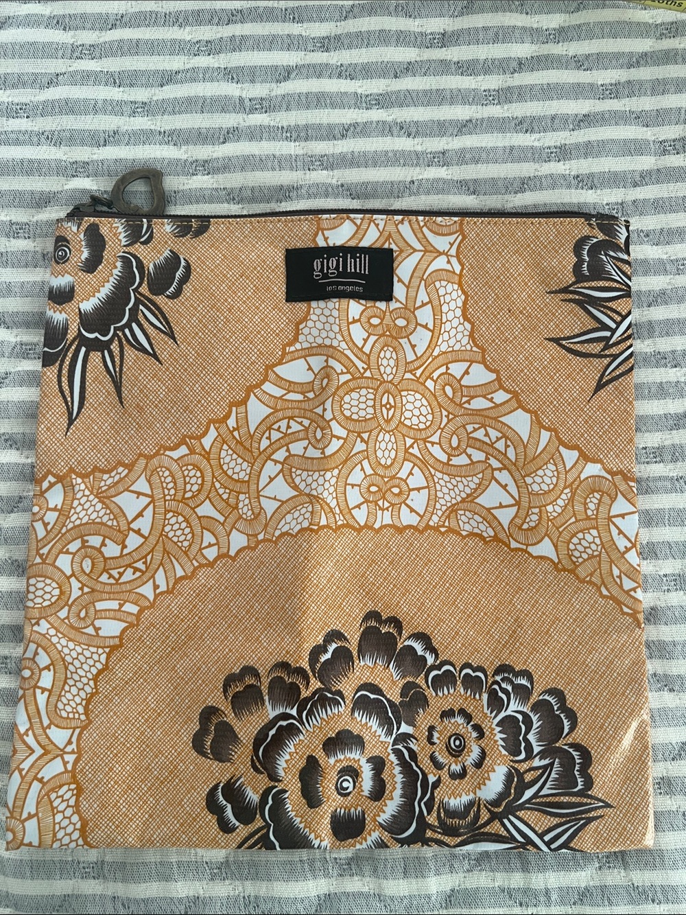 Gigi Hill Essential Stylish Travel Pouch Geo Floral